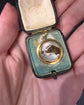 VICTORIAN ESSEX CRYSTAL DOG PENDANT