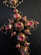 18TH CENTURY FRENCH RUBY CROSS