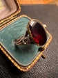 VICTORIAN GARNET & DIAMOND RING