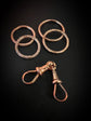 EDWARDIAN 9CT GOLD DOGCLIP