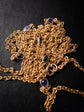 ANTIQUE 15CT GOLD & SAPPHIRE CHAIN