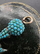 VICTORIAN TURQUOISE SAINT ESPRIT DOVE PENDANT