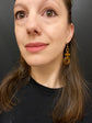 VICTORIAN BLONDE TORTOISE SHELL EARRINGS