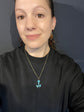 VICTORIAN TURQUOISE SAINT ESPRIT DOVE PENDANT