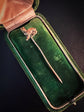 VICTORIAN 15CT GOLD BUNNY STICKPIN