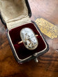 GEORGIAN SEPIA MOURNING RING