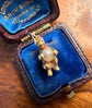 VICTORIAN 15CT GOLD BEAR PENDANT