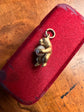 VICTORIAN 15CT GOLD BEAR PENDANT