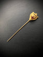 19TH CENTURY TIGER STICKPIN