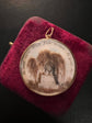 19TH CENTURY FRENCH MOURNING PENDANT