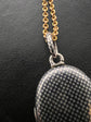 NIELLO CHEQUERBOARD LOCKET