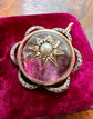 VICTORIAN ROCK CRYSTAL & DIAMOND PENDANT