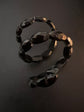 VICTORIAN WHITBY JET SNAKE BRACELET