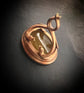 GEORGIAN FOUR SNAKE FOB PENDANT