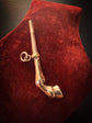 VICTORIAN HORSE LEG WATCH KEY PENDANT