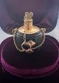 GEORGIAN CARVED NUT SCENT BOTTLE