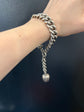 VICTORIAN SILVER WALNUT CHAIN