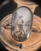 GEORGIAN SEPIA MOURNING RING