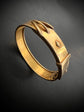 VICTORIAN 18CT GOLD BUCKLE BANGLE