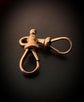 EDWARDIAN 9CT GOLD DOGCLIP