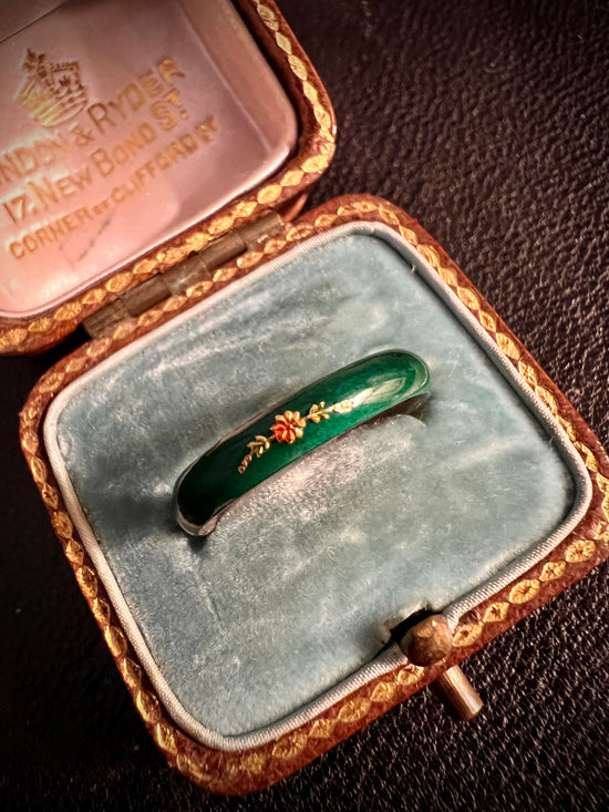 FRENCH ENAMEL BAND RING