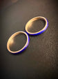 FRENCH BLUE ENAMEL RING