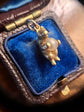 VICTORIAN 15CT GOLD BEAR PENDANT