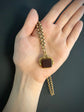 VICTORIAN 18CT GOLD FOB DATED 1887