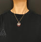 GEORGIAN GARNET LOCKET