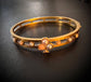 VICTORIAN CORAL & PEARL BANGLE