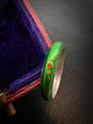 FRENCH GREEN ENAMEL BAND RING