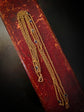 ANTIQUE 15CT GOLD & SAPPHIRE CHAIN
