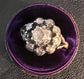 DUTCH ROSE CUT CLUSTER RING