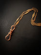 VICTORIAN 9CT GOLD DOUBLE DOGCLIP