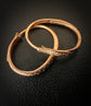 GEORGIAN OUROBOROS SNAKE HOOPS