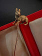 VICTORIAN 15CT GOLD BUNNY STICKPIN