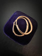 GEORGIAN OUROBOROS SNAKE HOOPS