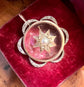 VICTORIAN ROCK CRYSTAL & DIAMOND PENDANT