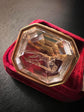 GEORGIAN FOX ROCK CRYSTAL & HIGH CARAT GOLD FOB