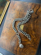 VICTORIAN SILVER WALNUT CHAIN