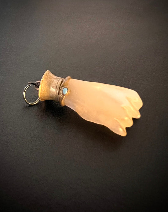 MOTHER OF PEARL HAND PENDANT
