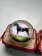 VICTORIAN ESSEX CRYSTAL HORSE RING