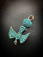 VICTORIAN TURQUOISE SAINT ESPRIT DOVE PENDANT