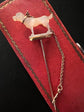 VICTORIAN DOG STICKPIN