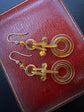 VICTORIAN BLONDE TORTOISE SHELL EARRINGS