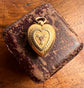GEORGIAN REGENCY 18CT GOLD HEART PENDANT
