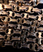 ANTIQUE 9CT GOLD FANCY LINK CHAIN