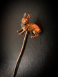 VICTORIAN 15CT GOLD BUNNY STICKPIN