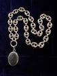 VICTORIAN SILVER PUFFY MARINER LINK CHAIN