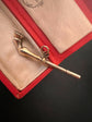 VICTORIAN HORSE LEG WATCH KEY PENDANT